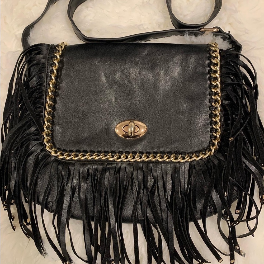 Steve Madden fringe tote